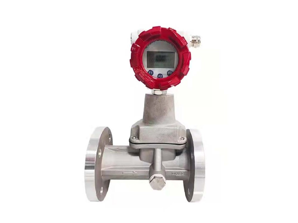 Precession vortex flowmeter